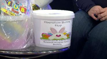 Operation Bunny Hop: Local businesses make sure children have happy Easter.